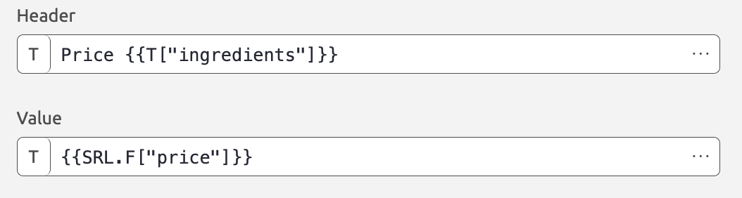 Custom Column Properties