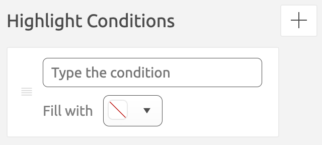 Highlight Conditions