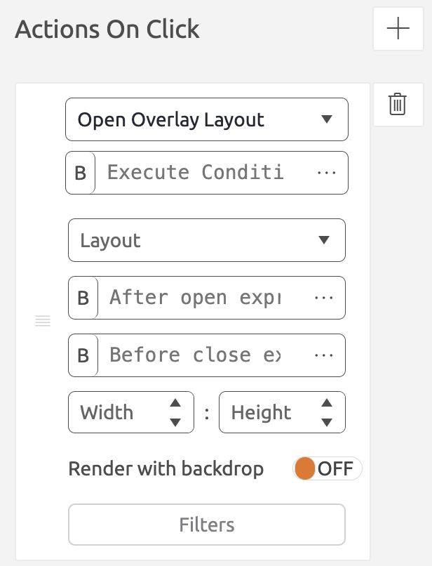 Overlay Properties