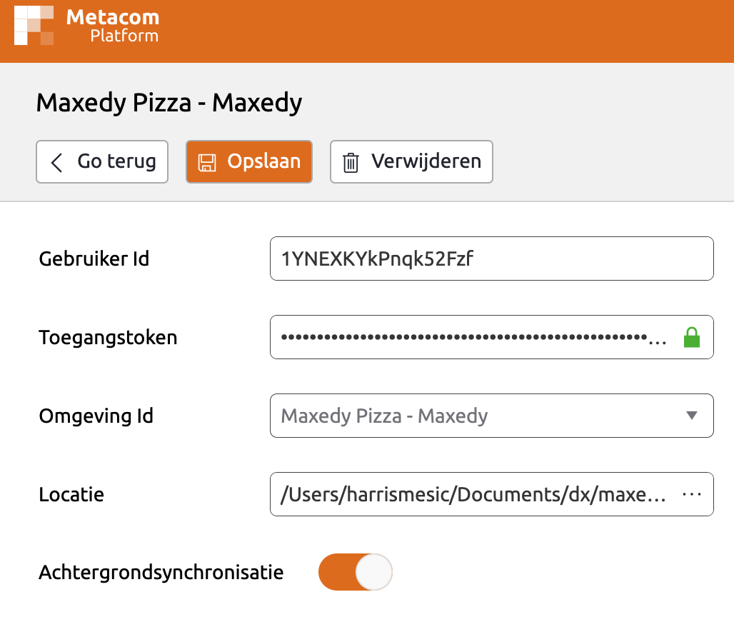 Setup Example