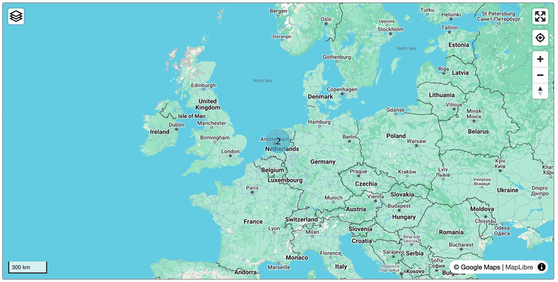 Map Clusters